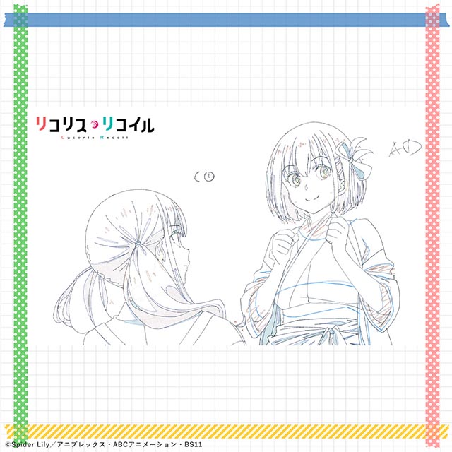 lyrischer walzer 「Lycoris Recoil」第8话部分设定与原画公开插图3