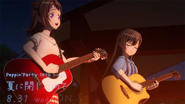 bangdreamq版人物 「BanG Dream！」Poppin Party组合第18张专辑发售宣传CM公开插图2