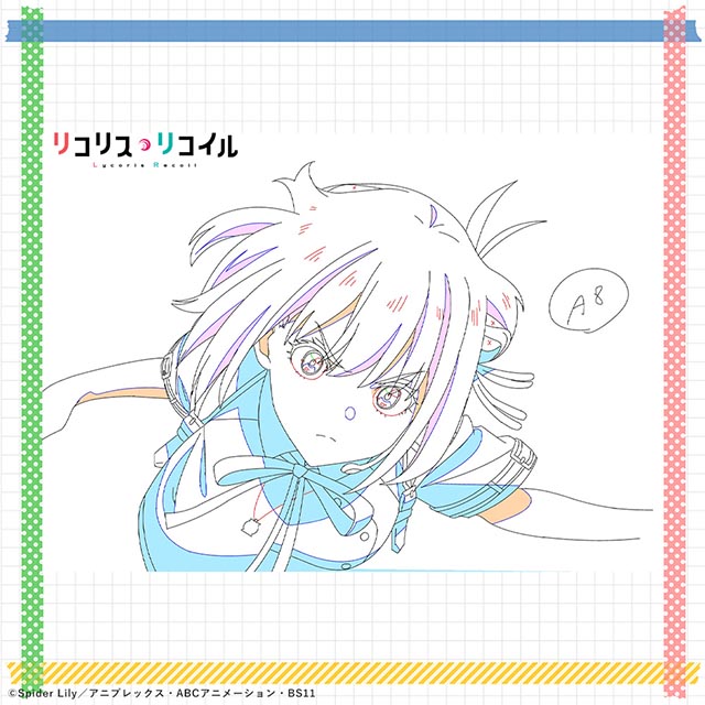 lipplen动画 动画「Lycoris Recoil」第五话部分设定和原画公布插图1 lipplen动画 动画「Lycoris Recoil」第五话部分设定和原画公布插图1