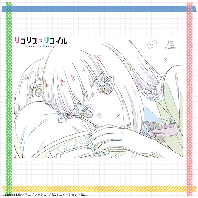 lipplen动画 动画「Lycoris Recoil」第五话部分设定和原画公布插图2 lipplen动画 动画「Lycoris Recoil」第五话部分设定和原画公布插图2