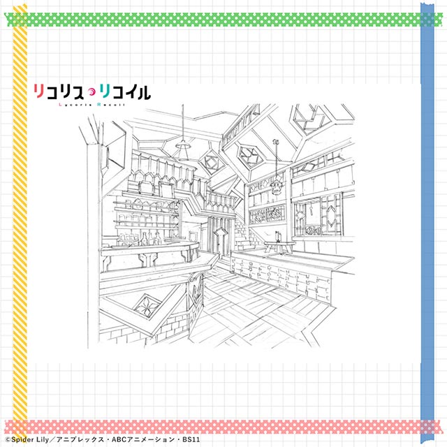 lipplen动画 动画「Lycoris Recoil」第五话部分设定和原画公布插图4 lipplen动画 动画「Lycoris Recoil」第五话部分设定和原画公布插图4