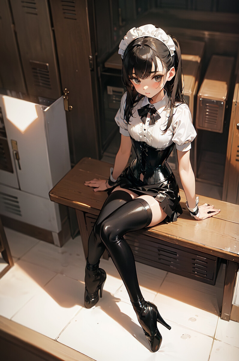 紧固**衣女仆-M站 - 漫头社