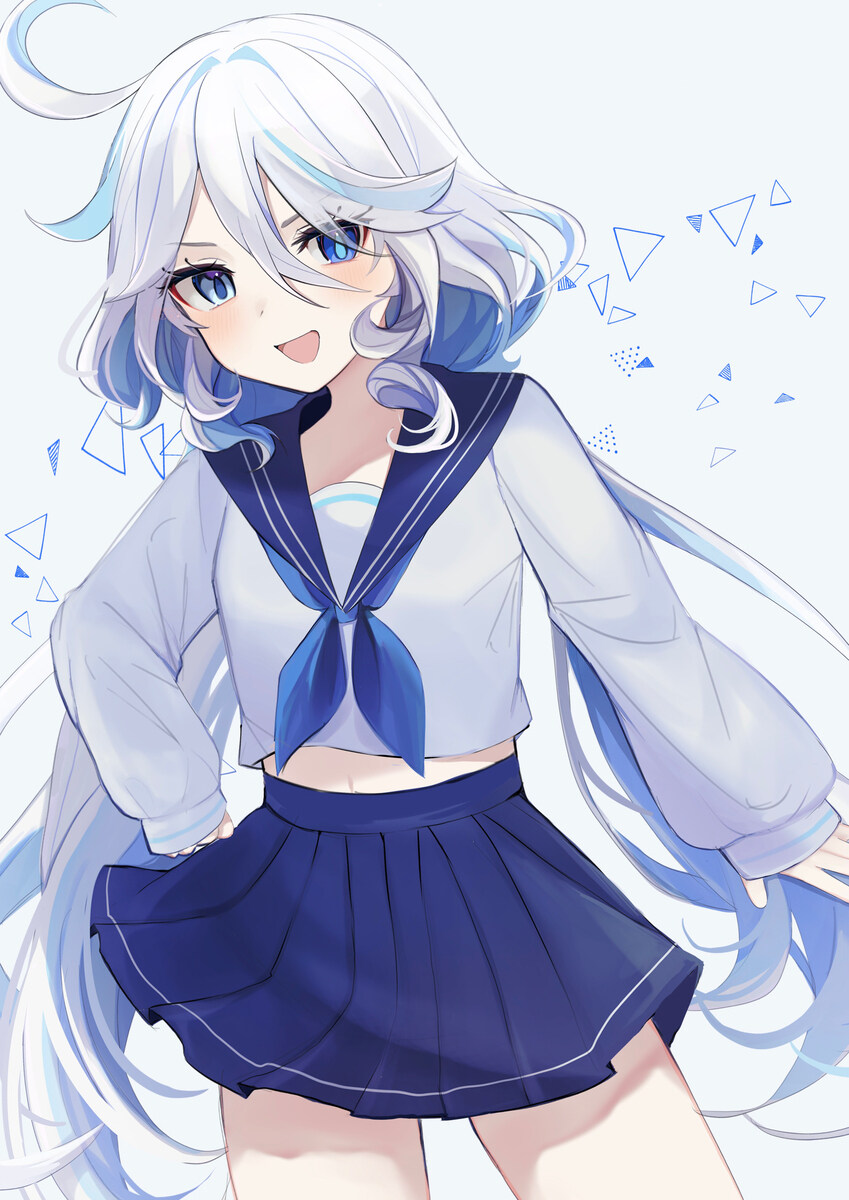 水手服领结系法 水手服自由人-M站 - 漫头社
