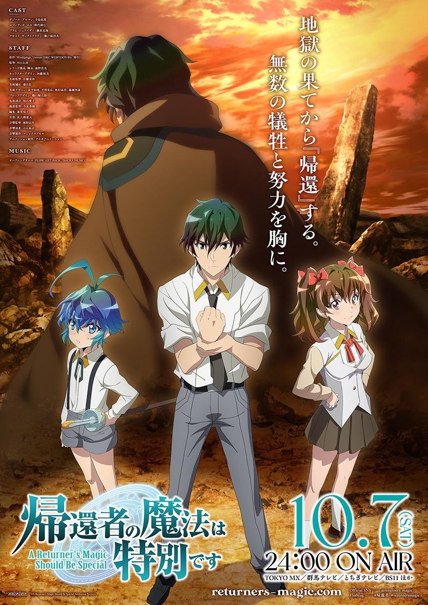 重生的魔法小说 动画《重生者的魔法一定要特别》确定10月7日开播,这次一定会守护大家！-M站 - 漫头社