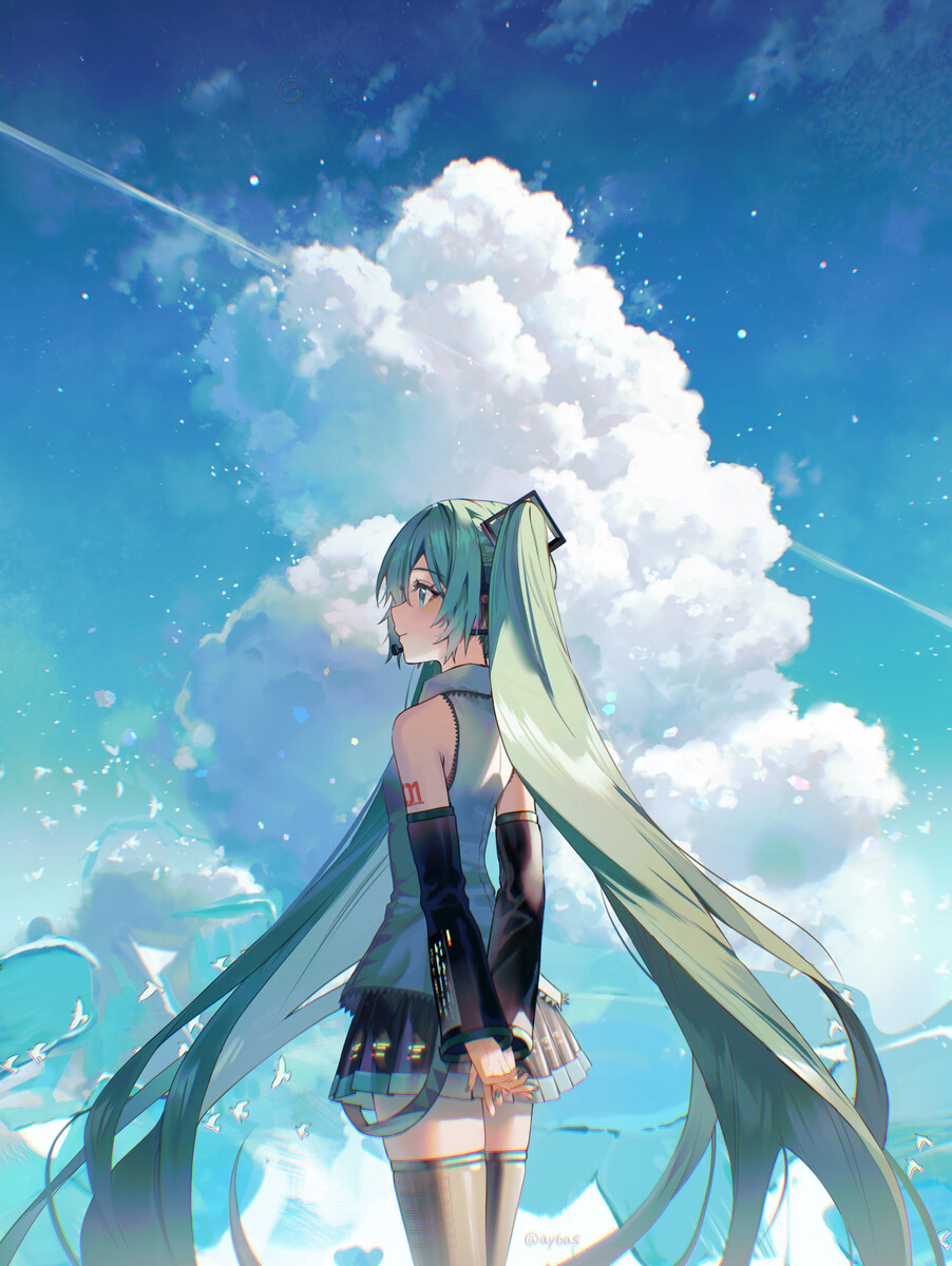 初音未来未来有你2021原画 初音未来-M站 - 漫头社