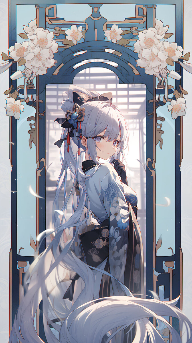 原神白鹭公主传说任务 《白鹭公主》神里绫华Ayaka Kamisato插图2