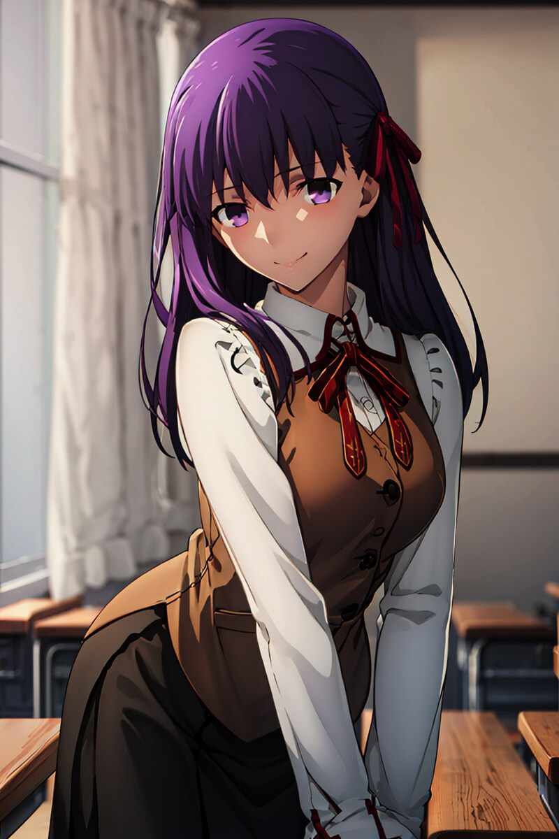 码头诗图片 澳门传真 Matou Sakura 1/间桐樱1插图1