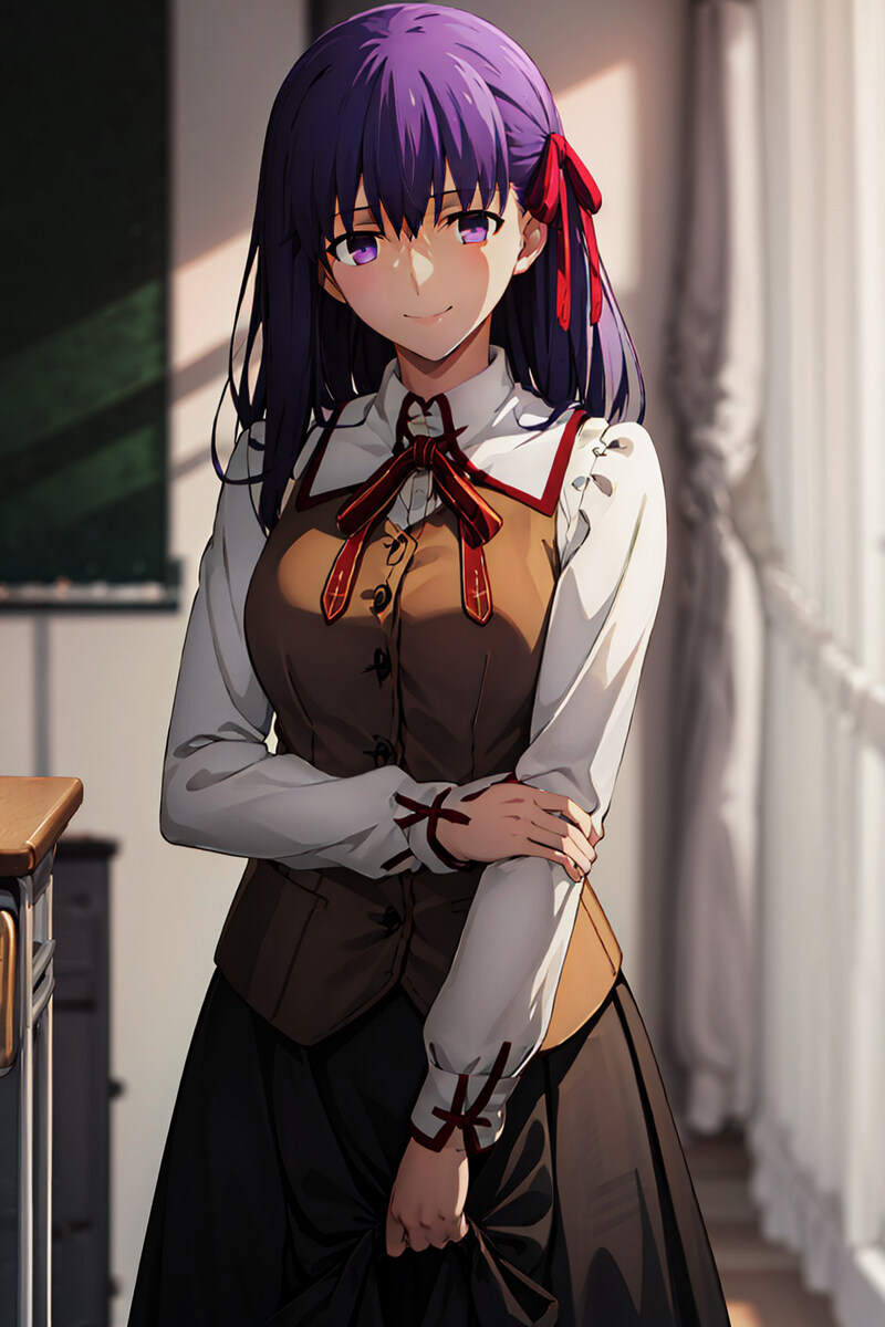 码头诗图片 澳门传真 Matou Sakura 1/间桐樱1插图2