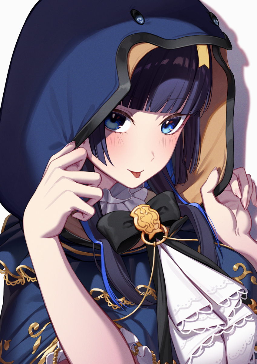 kronig峡概念 Kronii Hoodie-M站 - 漫头社