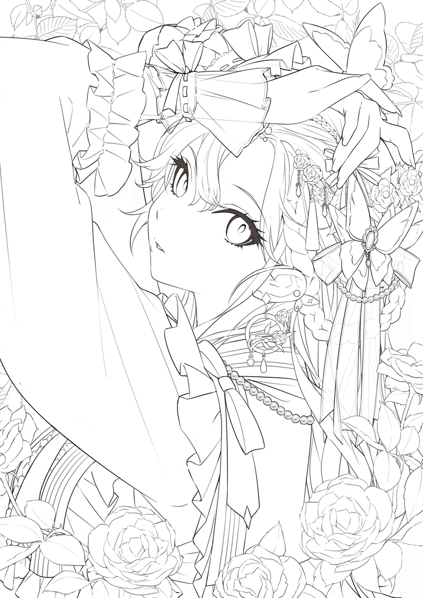 ✧ ̣ ̥ ̇ White rose ✧ ̣ ̥ ̇插图1