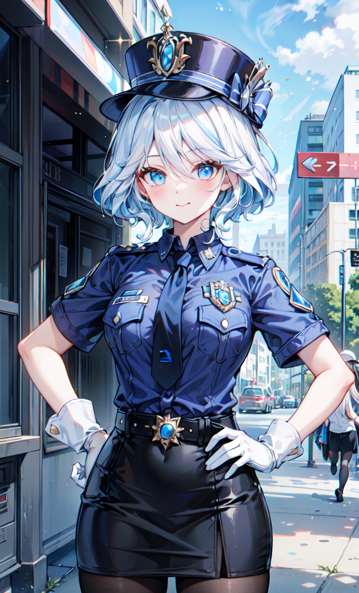 拼装小乐高 警花芙芙插图1