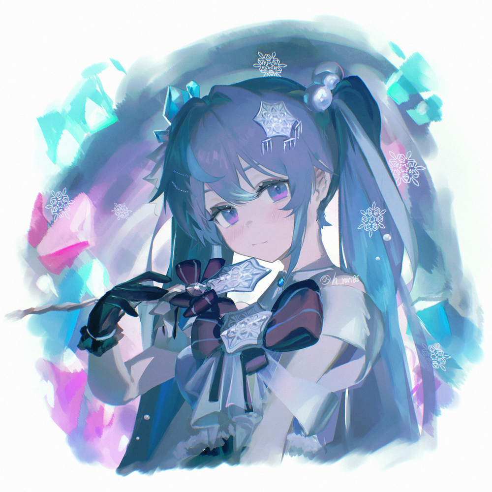 2021雪未来形象 雪未来插图1