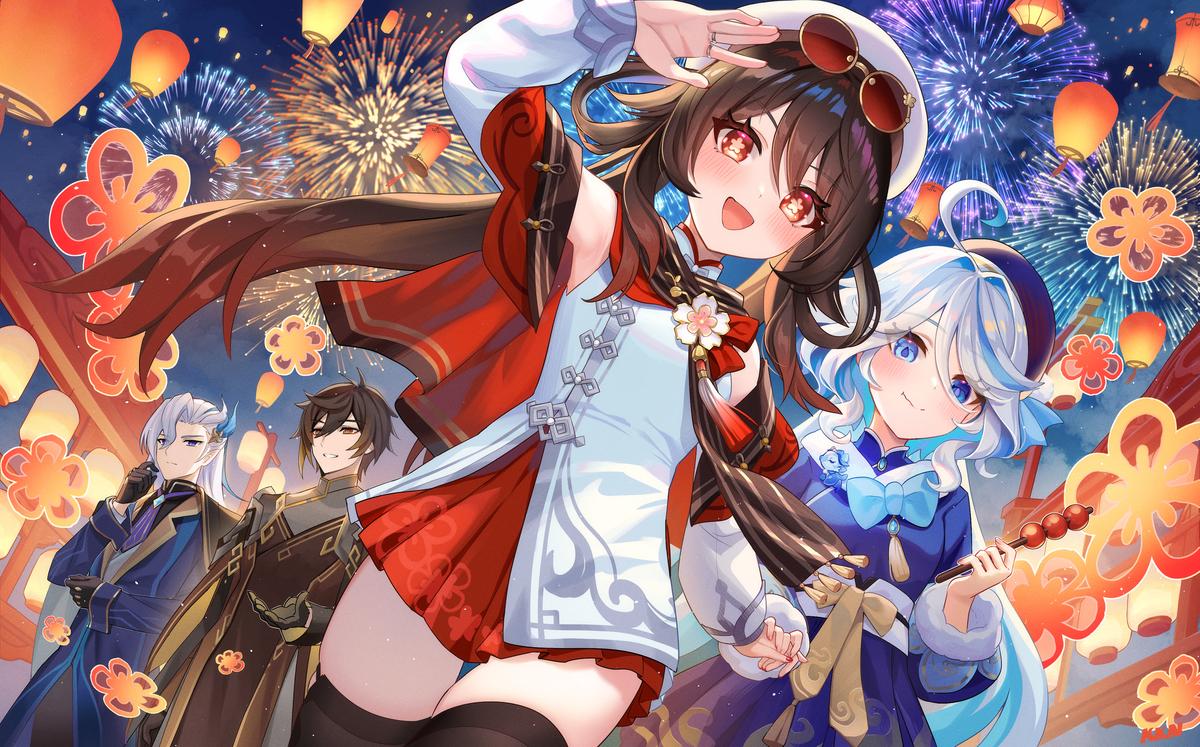 海灯节魈 海灯祭を祝して！！-M站 - 漫头社