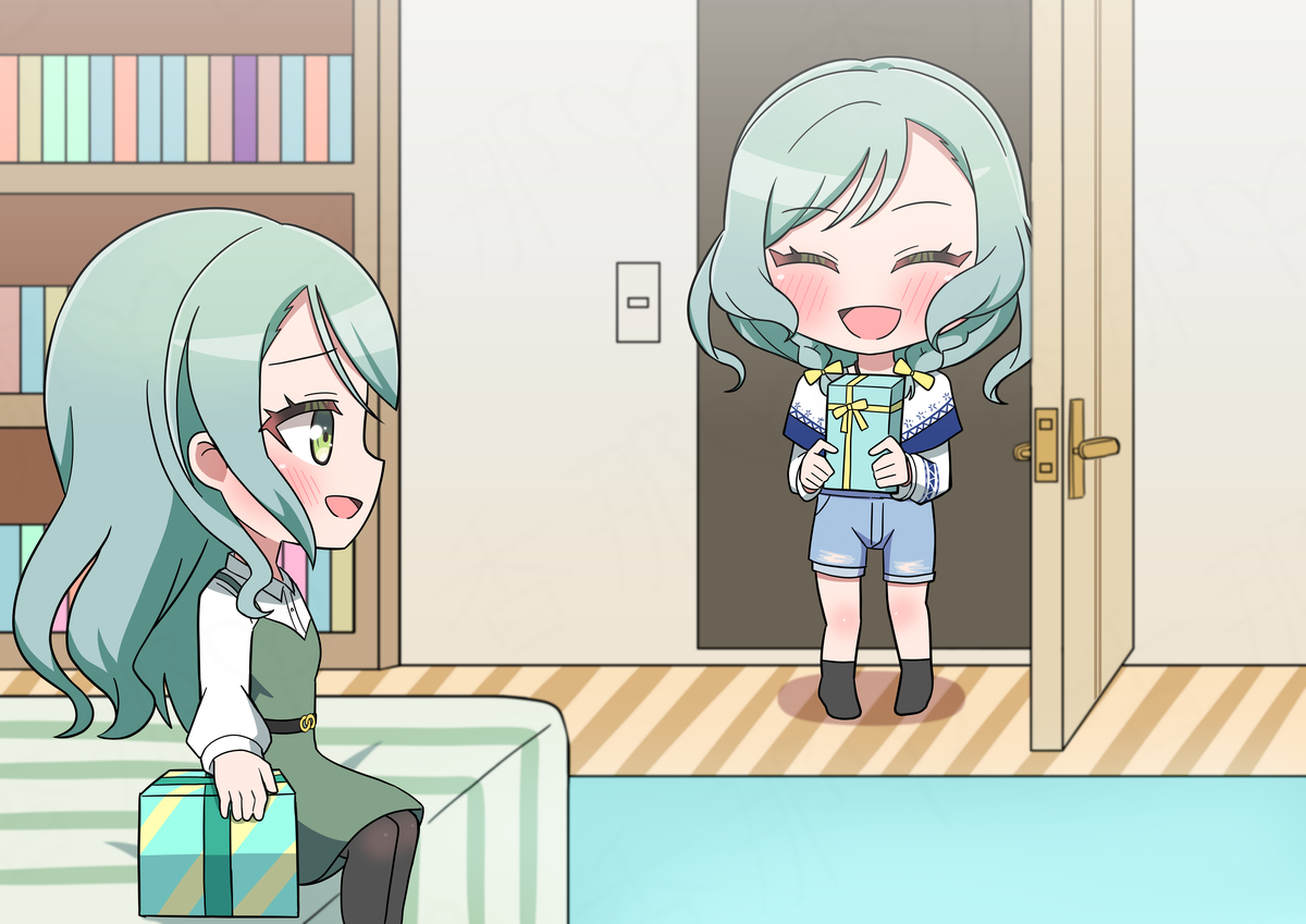 可爱可怜的纱夜酱薄荷小怪兽微博 紗夜日菜誕生日！-M站 - 漫头社