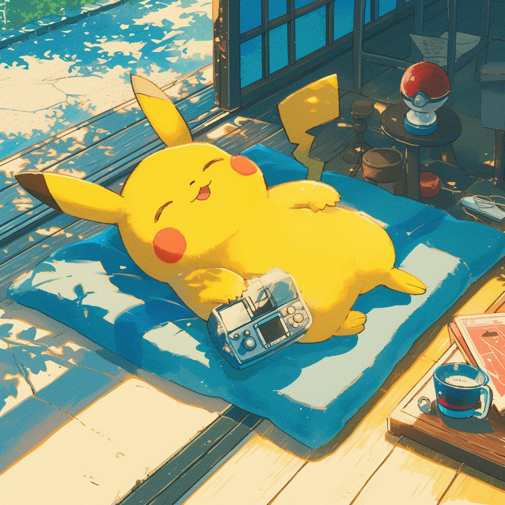 𝘎𝘍 233۰𝘤𝘰𝘮 おひるねピカチュウ-M站 - 漫头社
