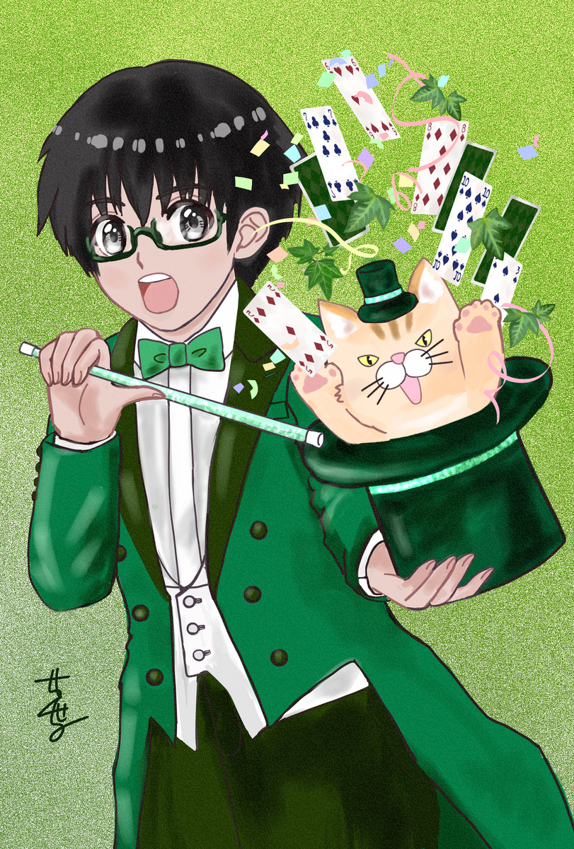 🎩みどりのマジシャン🎩-M站 - 漫头社