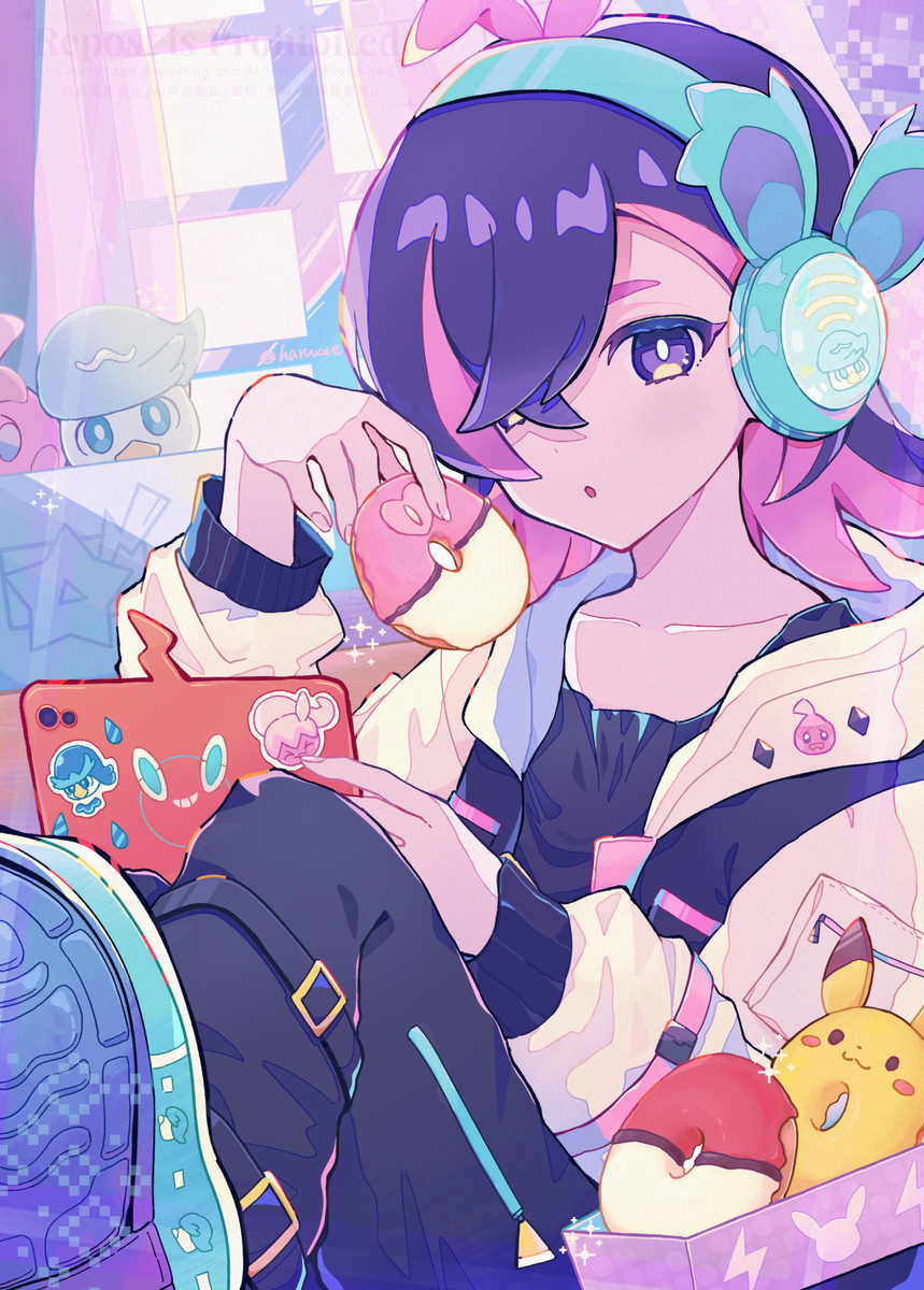 食龂什么意思 【アニポケ】ドーナツを食べるドット🍩-M站 - 漫头社