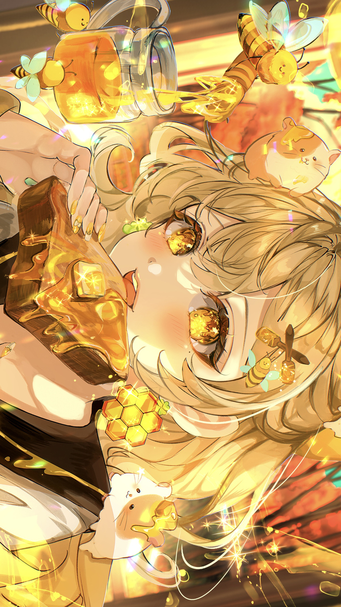【ハニートースト🍯×ハムスター🐹✨️】插图2