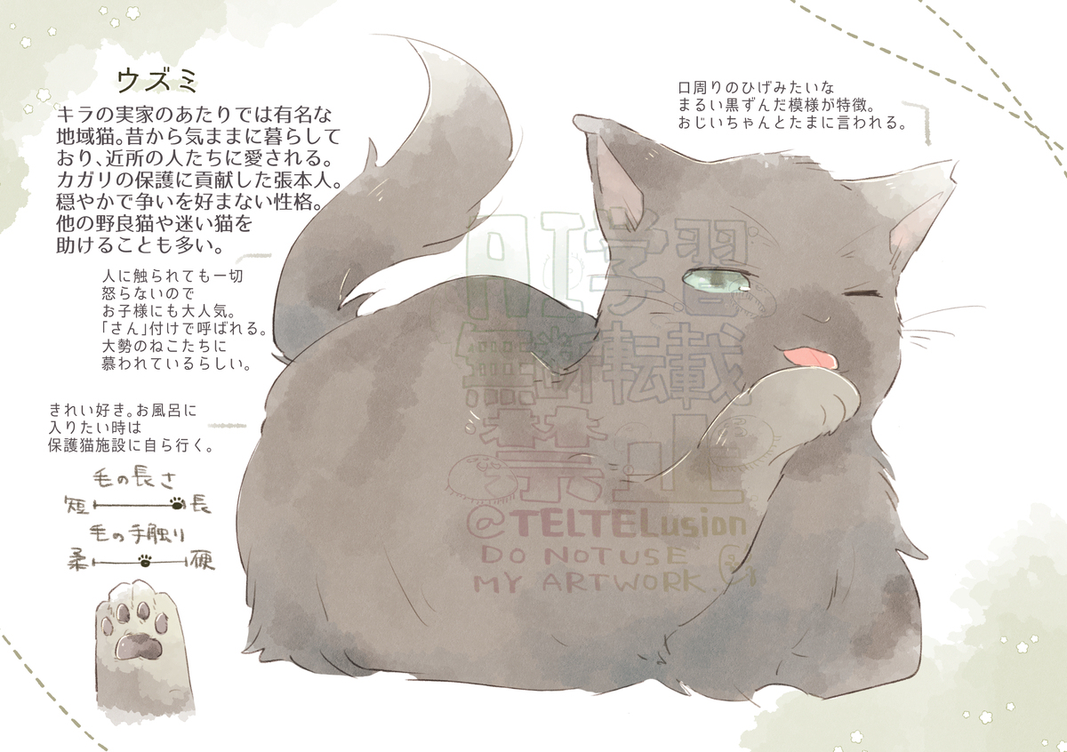 在web 【web再録】しあわせはねこのかたち　ミニねこ図鑑插图5