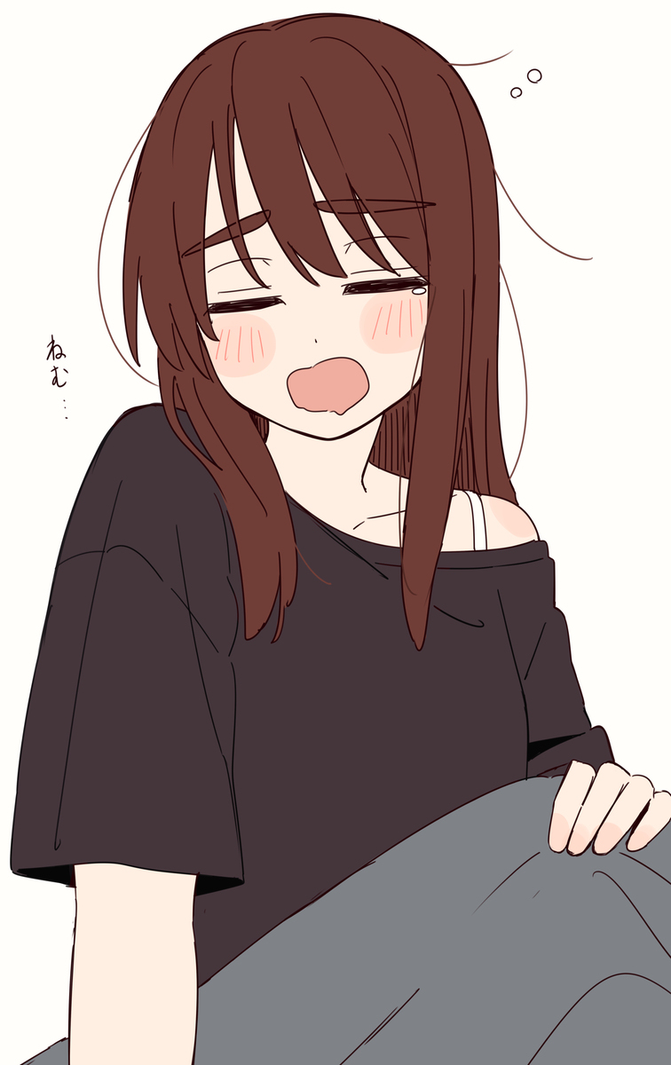暑日是词语吗 暑い日の朝の紗希ちゃん插图1