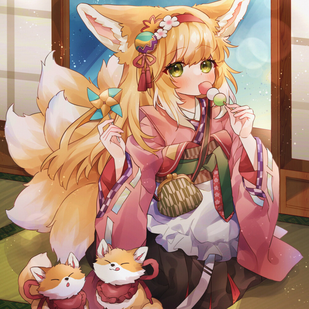 铃兰cos 和服铃兰插图1