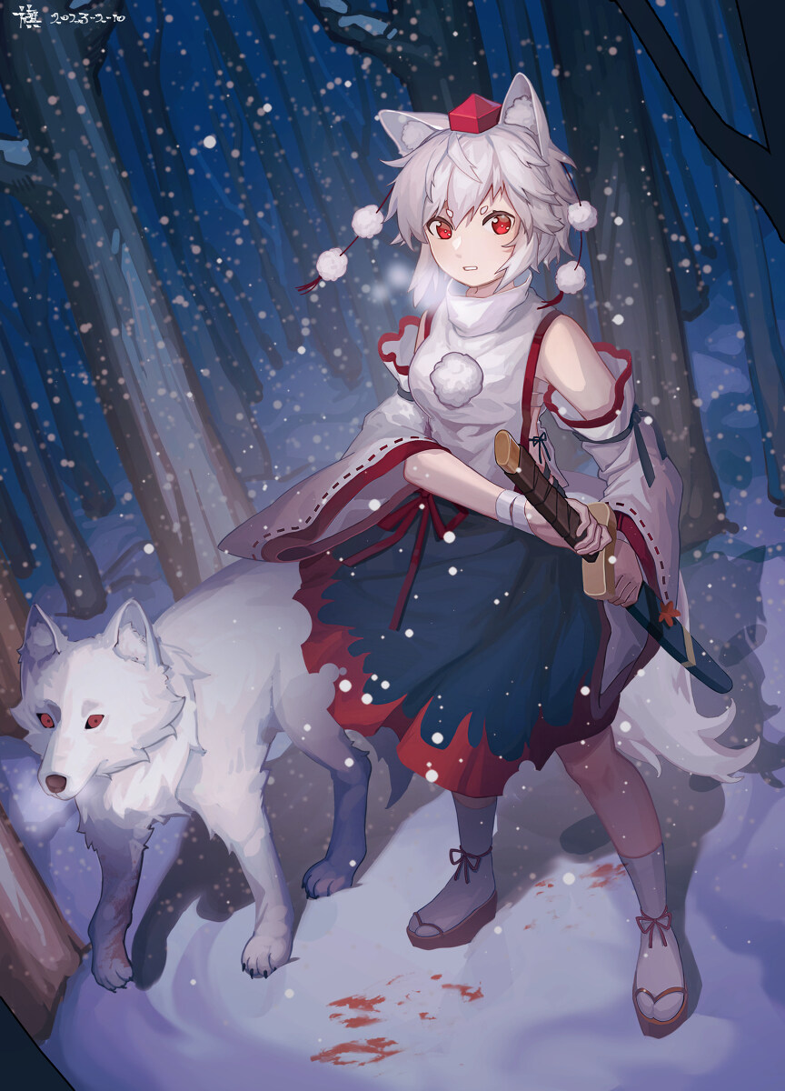 夜半雪纷飞 雪半夜行-M站 - 漫头社