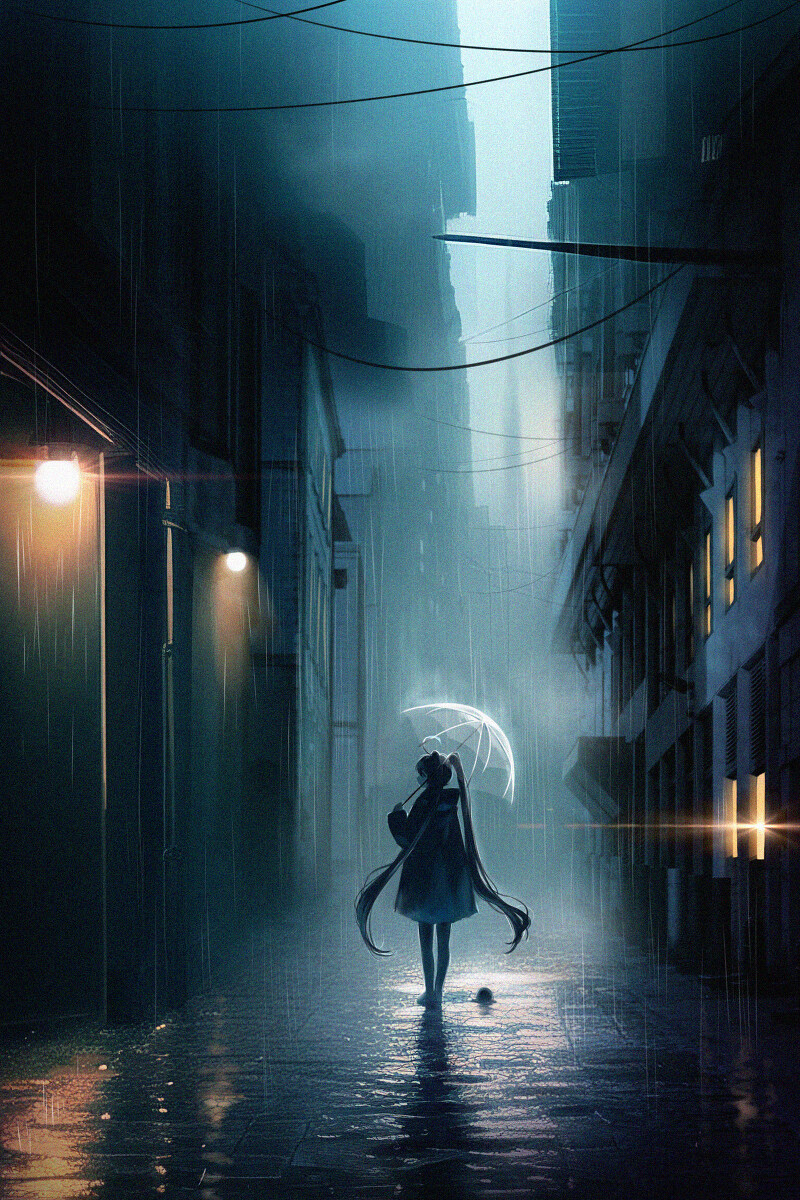 rain and tears Rain-M站 - 漫头社