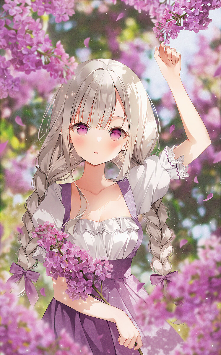 lilac blossom Lilac-M站 - 漫头社