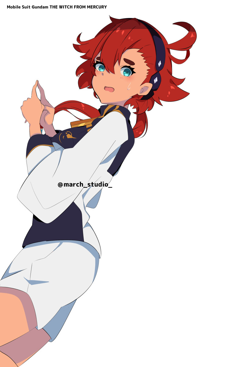 水星的魔女是uc 水星的魔女粉丝艺术插图1