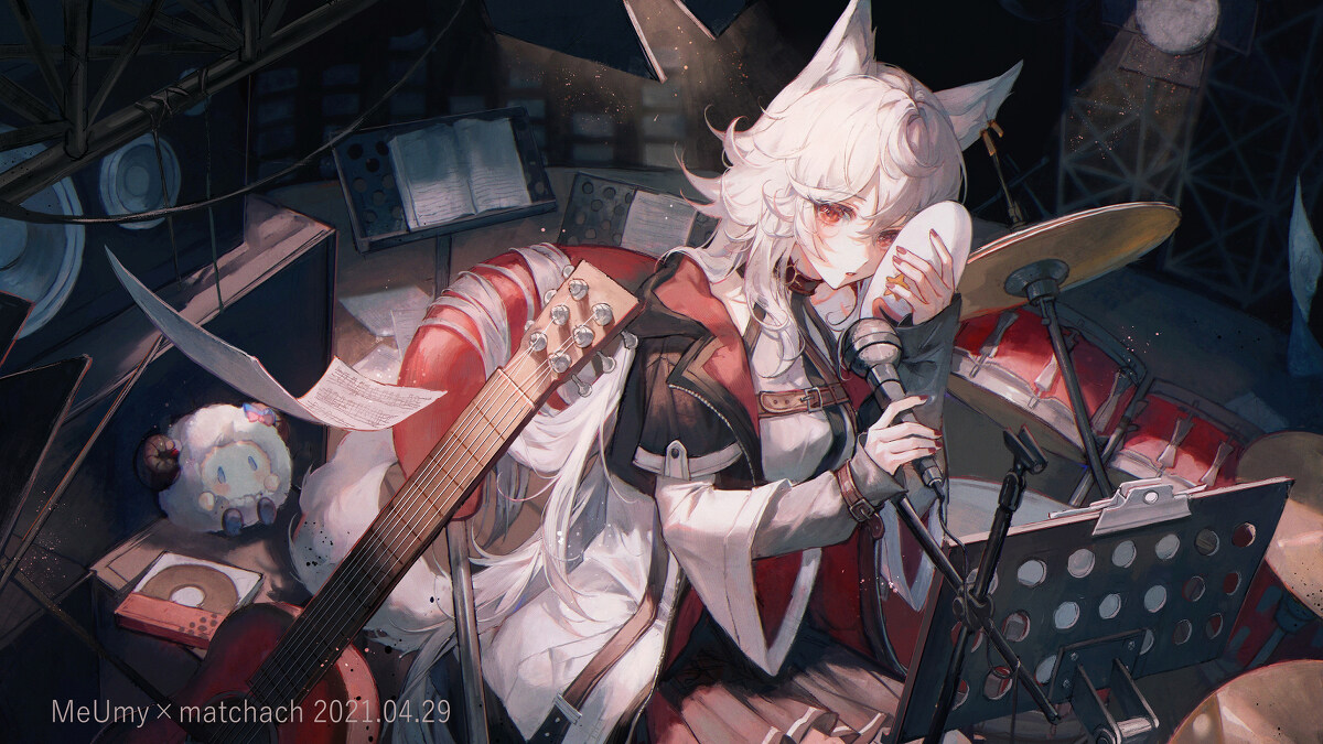 狼和羊简笔画 狼和羊插图1