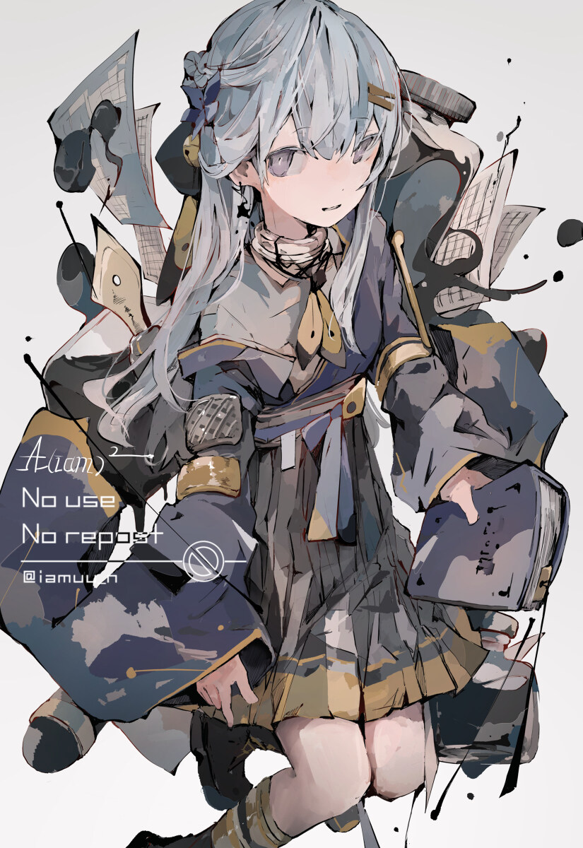 公主穿的礼服怎么画 Skeb画插图2