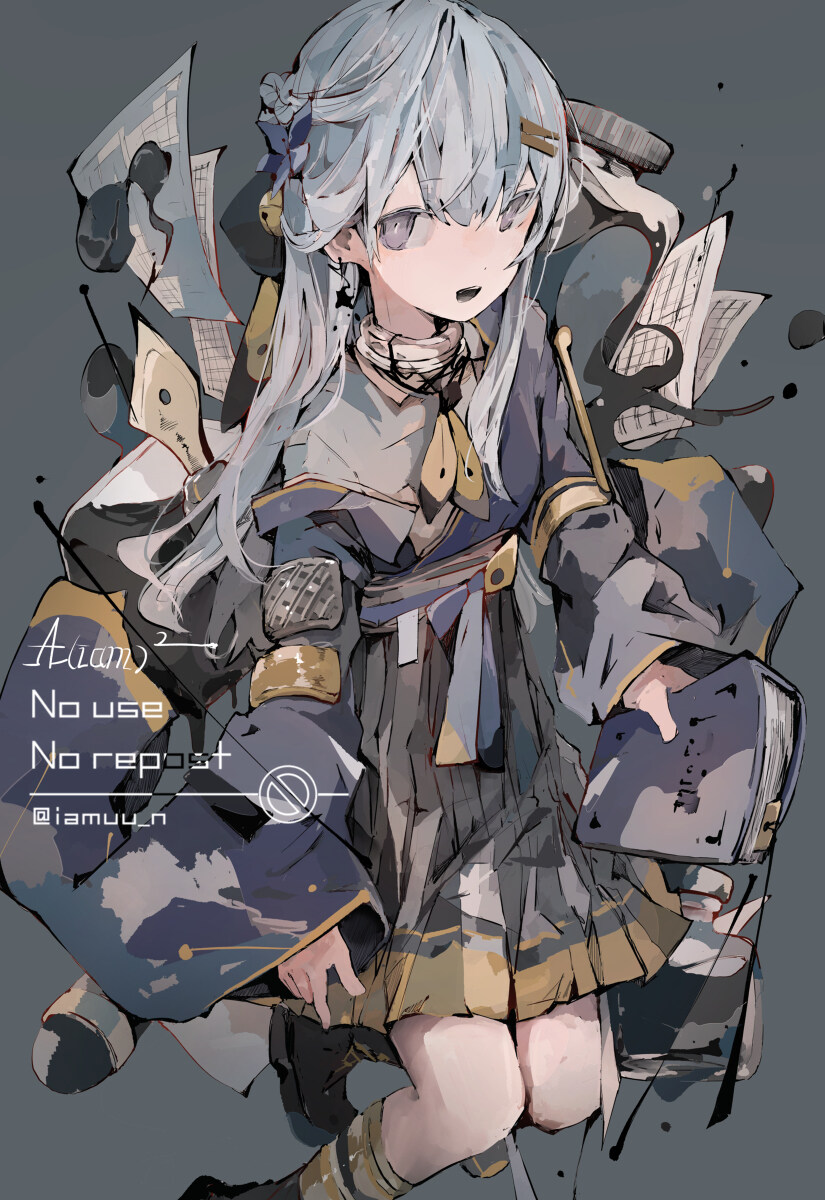 公主穿的礼服怎么画 Skeb画插图4