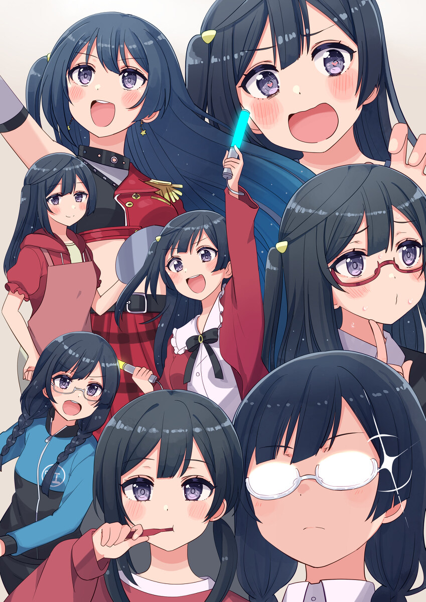 绘画生日蛋糕图片 女孩 Live live生日画总结插图11